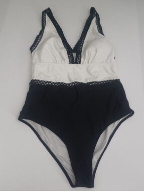 Beachsissi Colorblock 1pc Swimsuit Sz XL